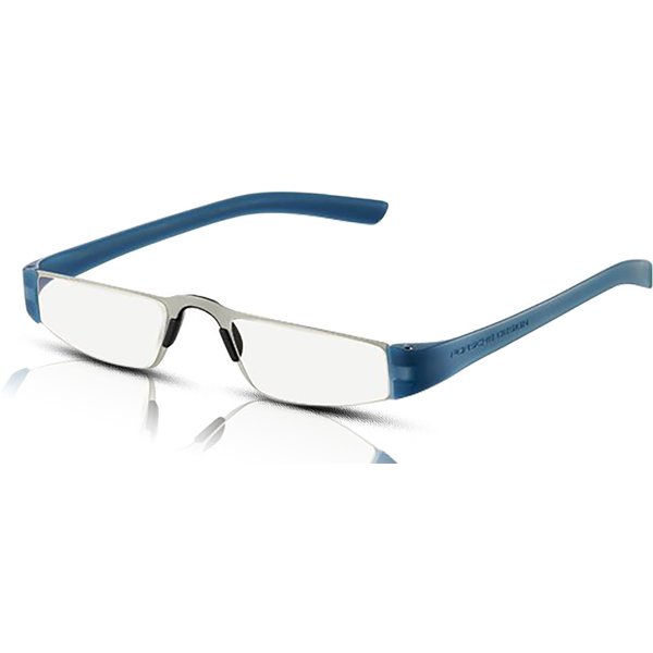 Porsche Design Readers P8801 Glasses N20 Blue Transparent +2.00