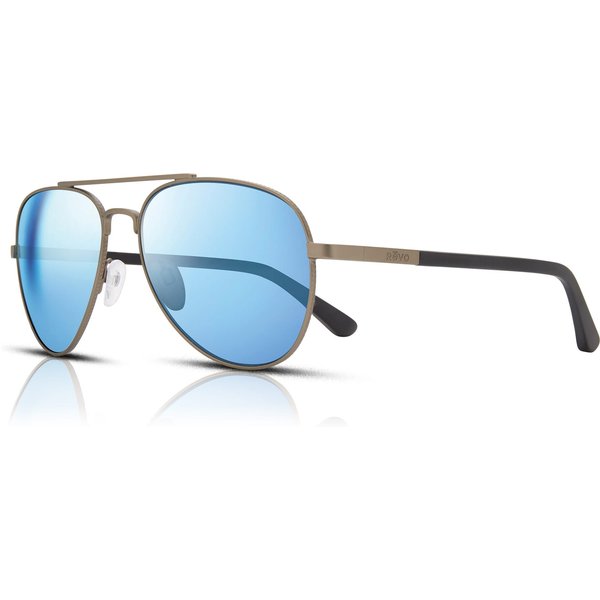 Revo RE1146 00 BL Raconteur II Men's Sunglasses Matte Gunmetal/Blue Water