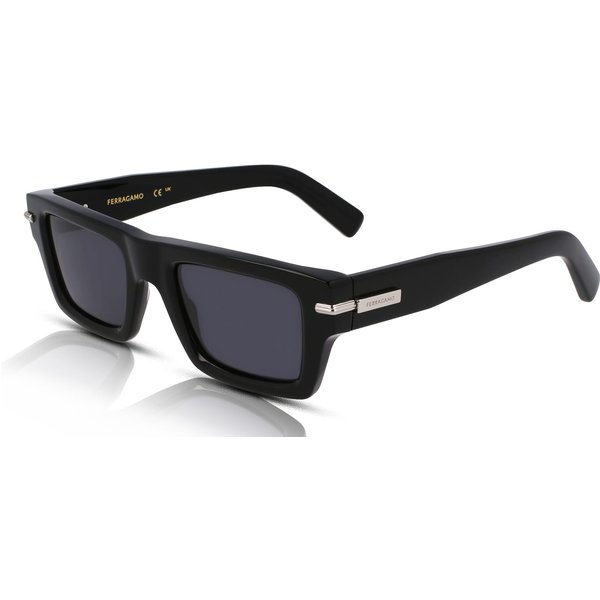 Ferragamo SF2034S Men's Sunglasses 001 Black/Grey