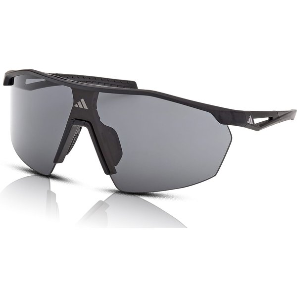 Adidas Sport Anemos Light SP0115 Men's Sunglasses 02A Matte Black/Smoke