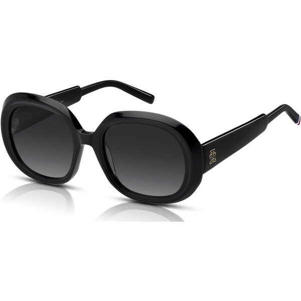 Tommy Hilfiger TH 2284/S Sunglasses 807/9O Black/Dark Grey Shaded