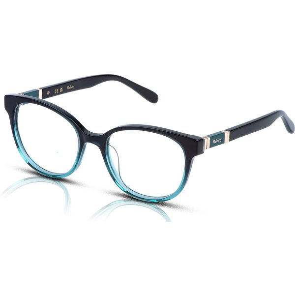 Mulberry VML301 Glasses 06PC Shiny Dark Green Gradient/Light Green