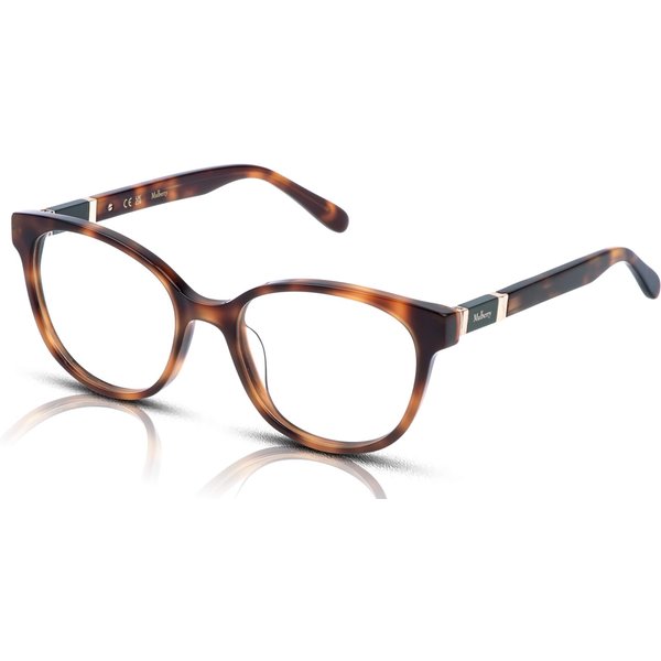 Mulberry VML301 Glasses 09JC Shiny Red Havana