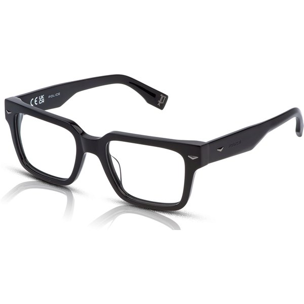 Police VPLQ73 Glasses 700Y Shiny Black