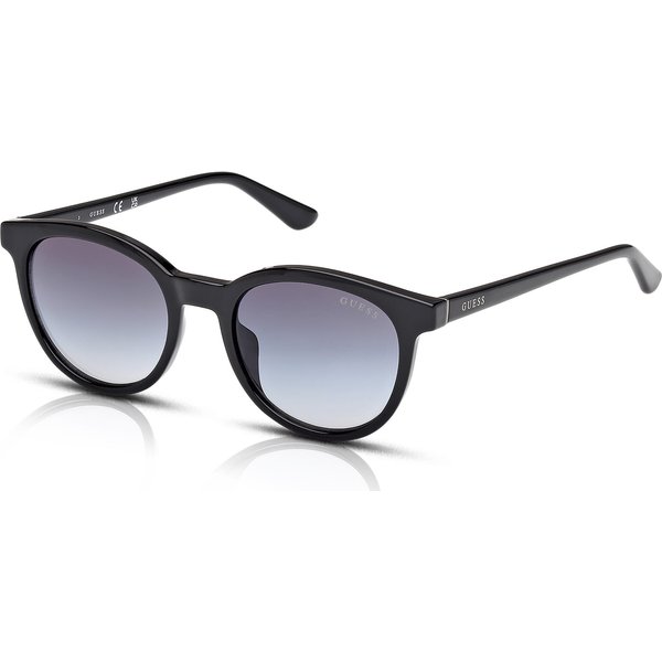 Guess GU00235 Teen Sunglasses 01B Shiny Black/Smoke Gradient