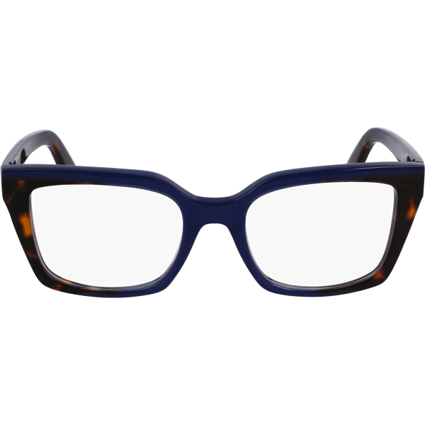 Ferragamo SF3010 Glasses 424 Opaline Blue/Dark Tortoise