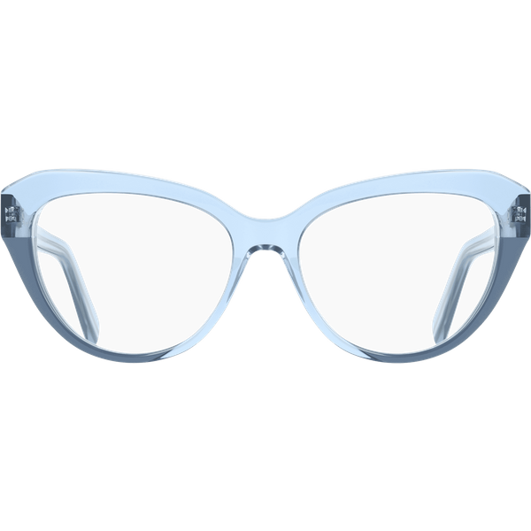 Ferragamo SF3046 Glasses 433 Blue/Blue