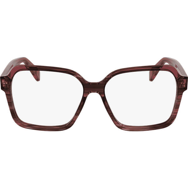 Longchamp LO2763 Glasses 223 Striped Brown/Red