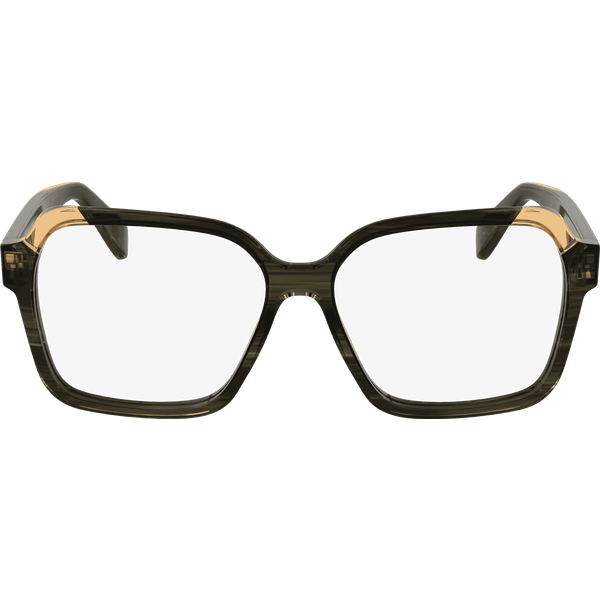 Longchamp LO2763 Glasses 224 Striped Dark Brown/Orange