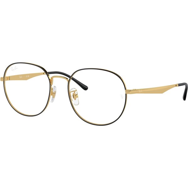 Ray-Ban RX6517D Glasses 2991 Black On Gold