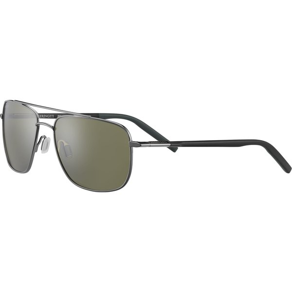 Serengeti Tellaro 8820 Sunglasses Gunmetal Shiny/Mineral Polarised 555nm