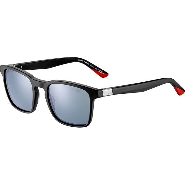 Bolle Nerox Key BS175001 Sunglasses Black Matte Red/TNS Polarised