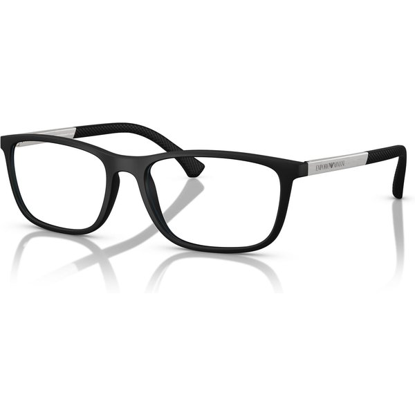 Emporio Armani EA3069 Men's Glasses 5063 Rubber Black