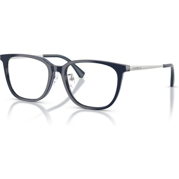 Emporio Armani EA3284D Men's Glasses 6256 Shiny Blue/Transparent Blue