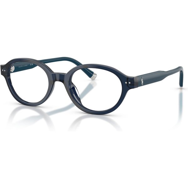 Polo Ralph Lauren PH2305U Men's Glasses 5955 Shiny Transparent Navy Blue