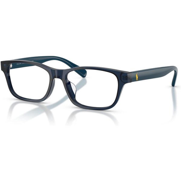 Polo Ralph Lauren PH2306D Men's Glasses 5465 Shiny Transparent Navy Blue