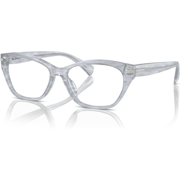 Ralph by Ralph Lauren RA7161U Women's Glasses 6154 Shiny Striped Grey