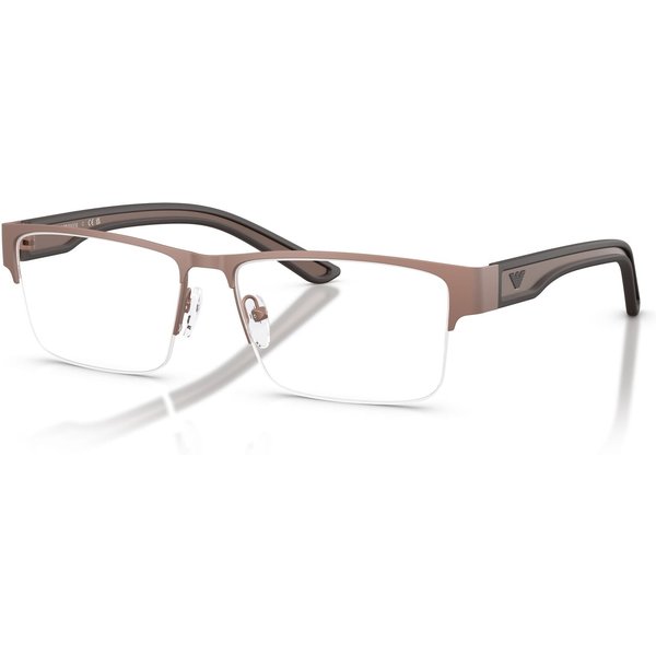 Emporio Armani EA1182 Men's Glasses 3006 Rubber Bronze 57mm