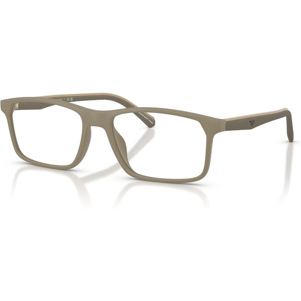 Emporio Armani EA3266U Men's Glasses 5437 Matte Beige 54mm