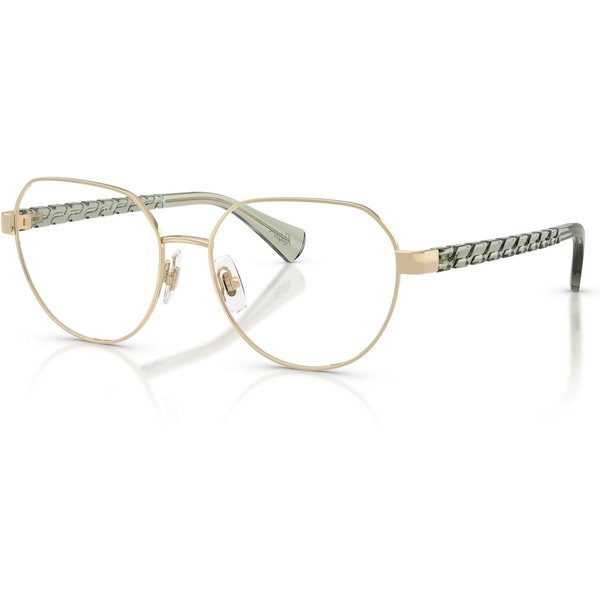 Ralph by Ralph Lauren RA6065 Women's Glasses 9494 Shiny Pale Gold 54mm