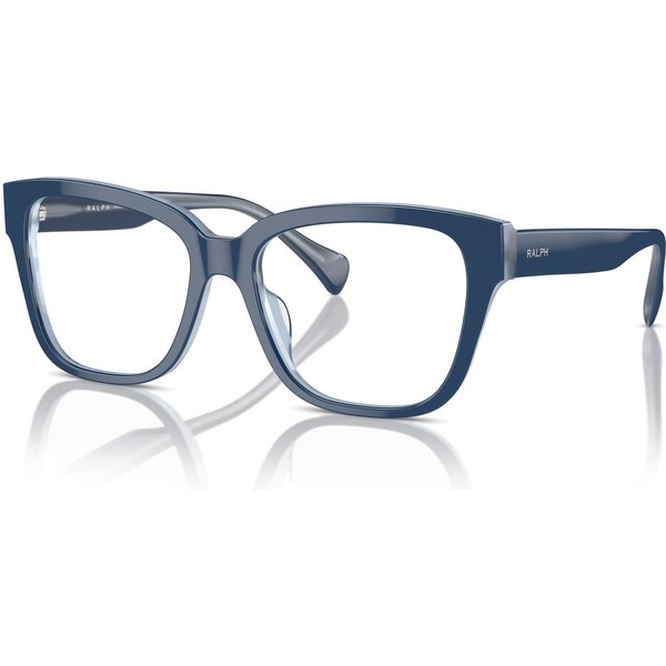 Ralph by Ralph Lauren RA7162U Women's Glasses 6064 Shiny Blue On Light Blue 55mm
