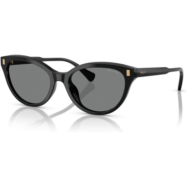 Ralph by Ralph Lauren RA5326U Women's Sunglasses 500187 Shiny Black/Light Grey
