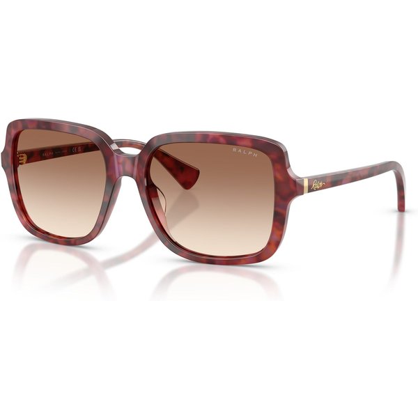 Ralph by Ralph Lauren RA5333U Women's Sunglasses 623913 Shiny Purple Havana/Light Brown Gradient