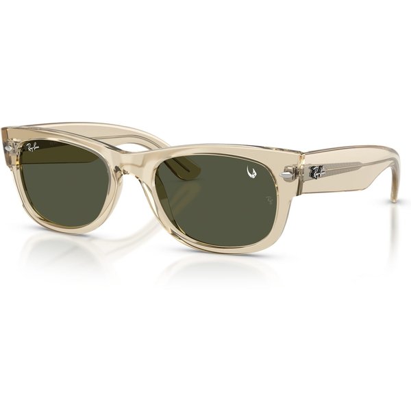 Ray-Ban Mega Wayfarer II RB0832S Sunglasses 146031 Transparent Dark Blue/Clear Gradient Grey