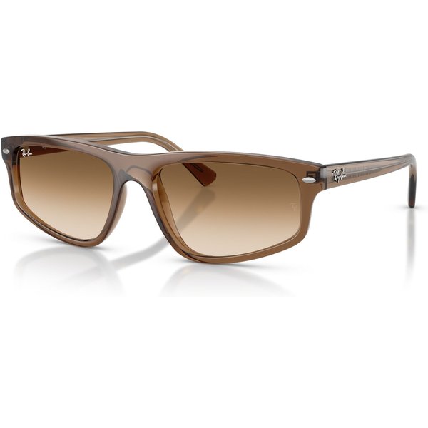 Ray-Ban RB2225 Sunglasses 664051 Transparent Light Brown/Clear Gradient Brown 59mm