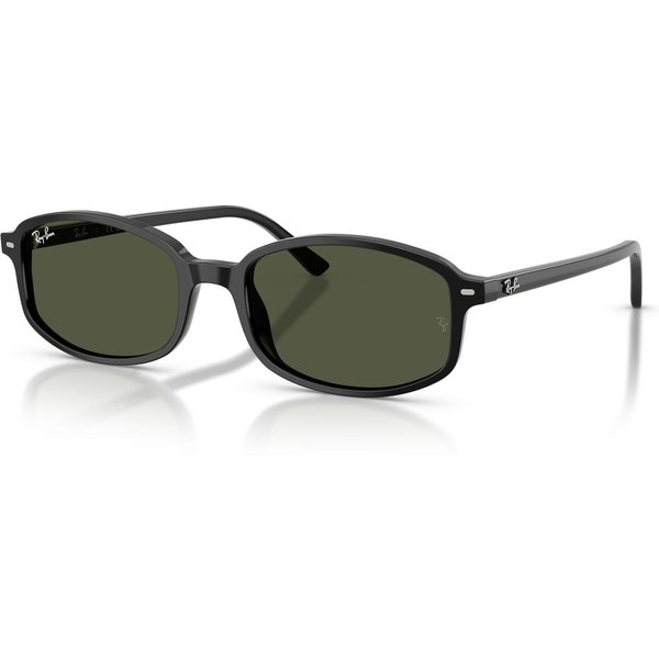 Ray-Ban RB2232 Sunglasses 901/31 Black/Green 54mm