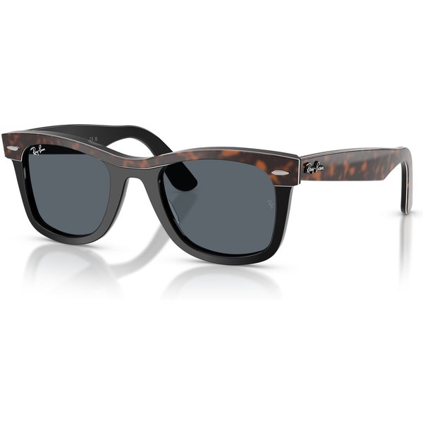 Ray-Ban Wayfarer RB2240 Sunglasses 1441R5 Havana On Black/Blue