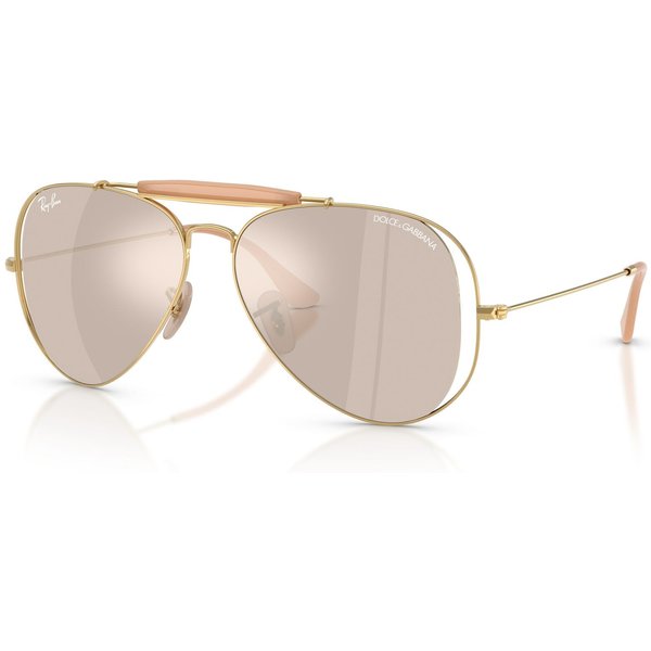 Ray-Ban RB3029M Sunglasses 001/0V Arista Gold/Clear Mirror White Gold 53mm
