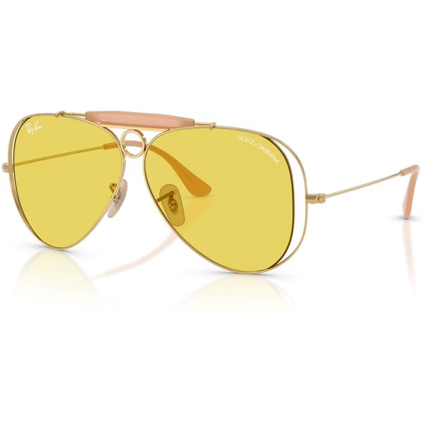 Ray-Ban RB3138M Sunglasses 001/85 Arista Gold/Yellow 53mm