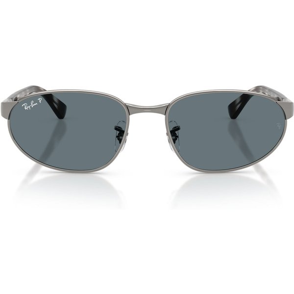 Ray-Ban RB3777 Sunglasses 004/3R Gunmetal/Dark Blue Polarised 59mm