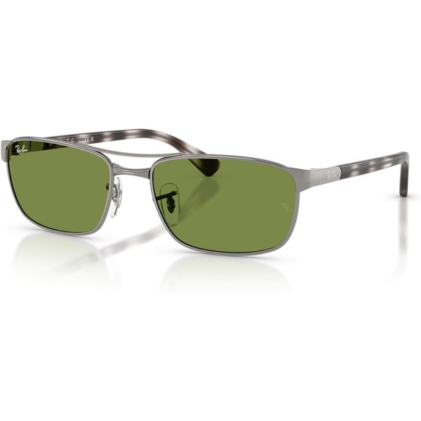 Ray-Ban RB3778 Sunglasses 004/4E Gunmetal/Green 60mm