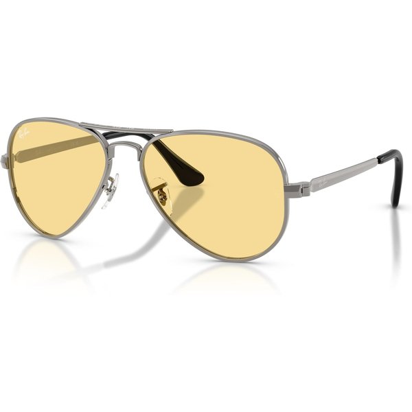 Ray-Ban Aviator Max RB3925 Sunglasses 004/R6 Gunmetal/Yellow