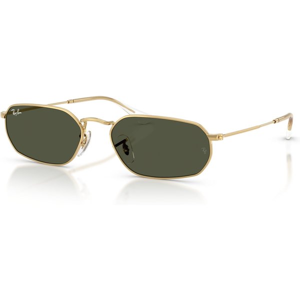 Ray-Ban RB3947 Sunglasses 001/31 Arista Gold/Green 57mm