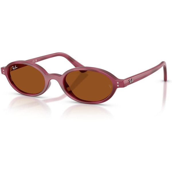 Ray-Ban RB4472 Sunglasses 685773 Violet Havana/Dark Brown 48mm