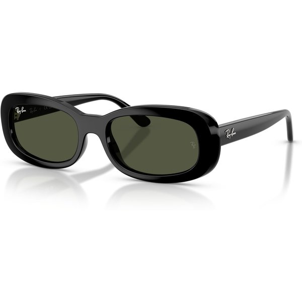 Ray-Ban RB2221 Women's Sunglasses 901/31 Black/Green 56mm