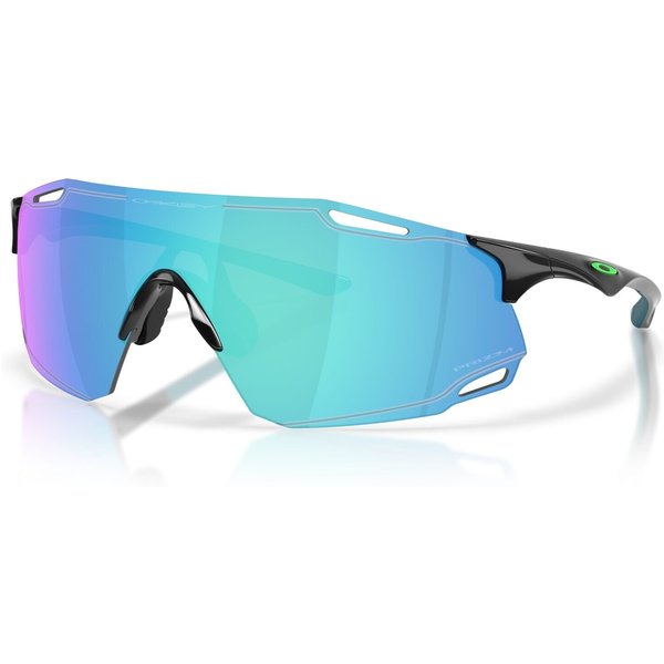 Oakley Cybr Dyno OO9513D Sunglasses 951302 Polished Black/Prizm Sapphire