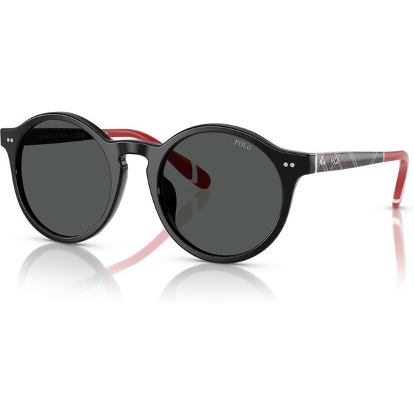 Polo Ralph Lauren PH4204U Men's Sunglasses 562687 Shiny Black/Dark Grey