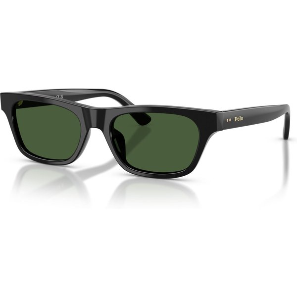 Polo Ralph Lauren PH4238U Women's Sunglasses 500171 Shiny Black/Dark Green