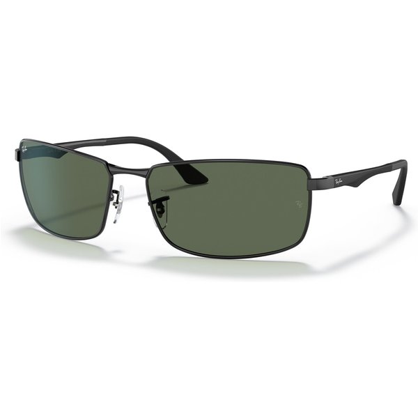 Ray-Ban RB3498 Men's Sunglasses 002/71 Black/Green