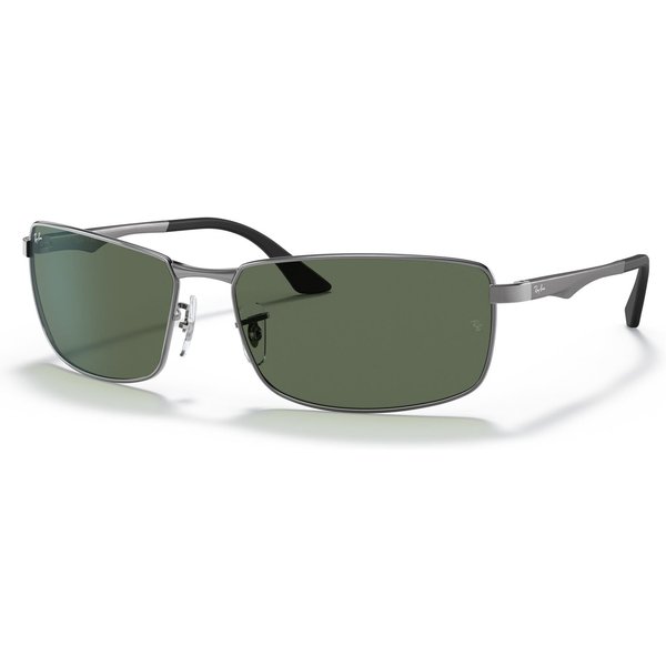 Ray-Ban RB3498 Men's Sunglasses 004/71 Gunmetal/G-15 Green