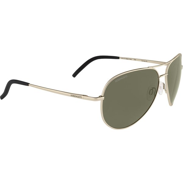 Serengeti Carrara SS014011 Sunglasses Gold/Mineral Polarised 555nm