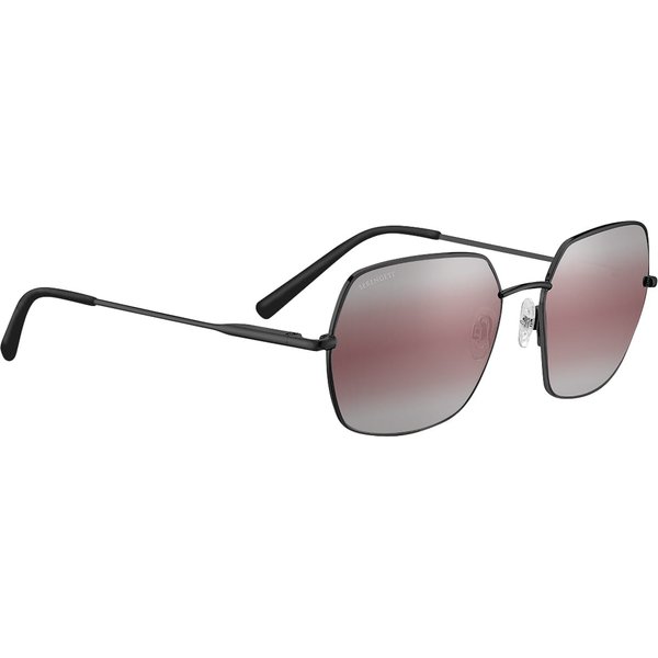 Serengeti Loy SS548006 Sunglasses Matte Black/Mineral Polarised Sedona Bi Mirror