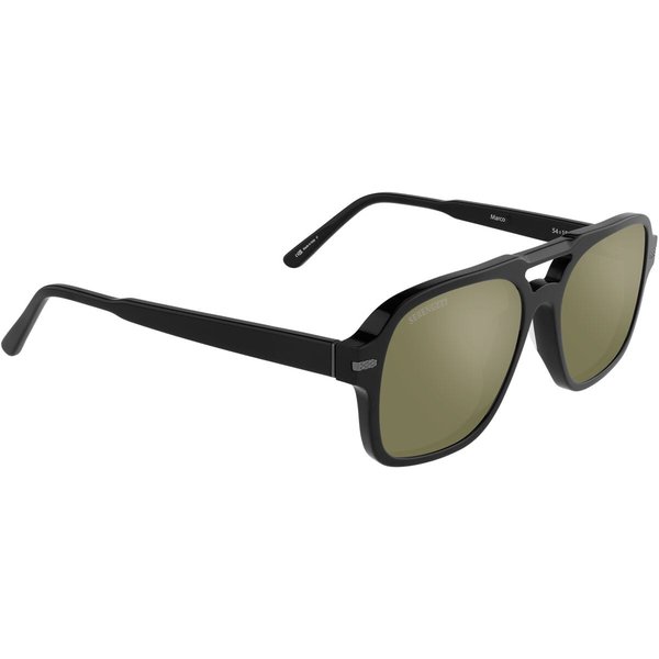 Serengeti Marco SS602007 Sunglasses Black/Mineral Polarised 555nm