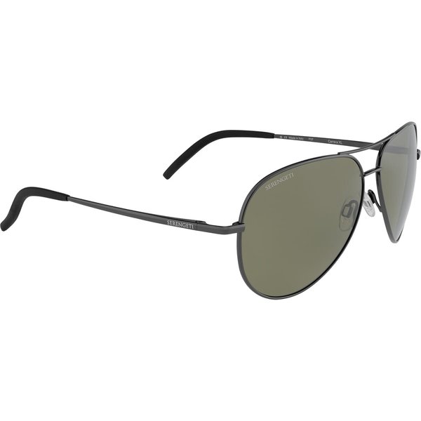 Serengeti Carrara XL SS757007 Sunglasses Gunmetal/Mineral Polarised 555nm