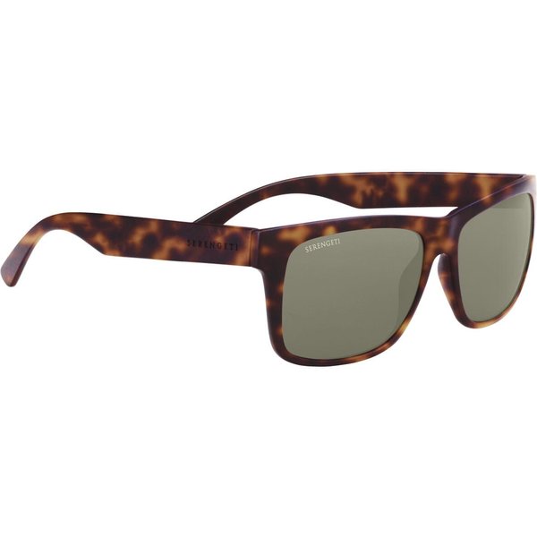 Serengeti Positano Large SS782003 Sunglasses Matte Tortoise/Mineral Polarised 555nm