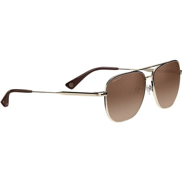 Serengeti Navigator SS865005 Sunglasses Gold/Mineral Polarised Drivers Gradient